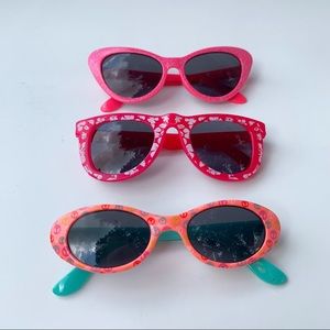 Cat /& Jack Girls Pink Frame Kid/'s Sunglasses